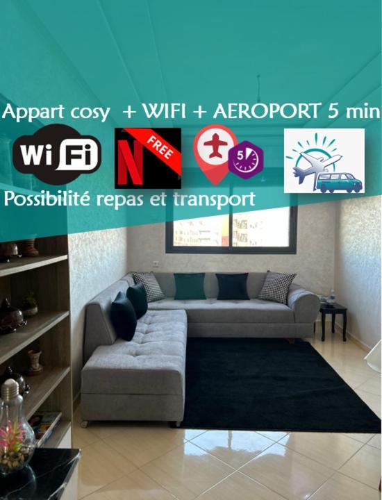 Appartement Aeroport Casablanca Nouaceur ภายนอก รูปภาพ